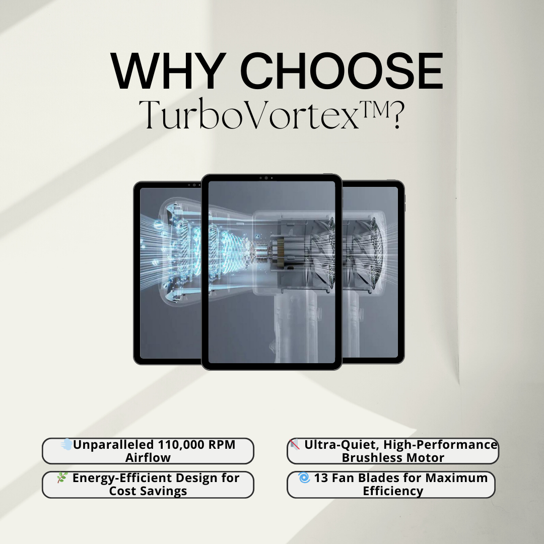 TurboVortex™ - Souffleur puissant et performant